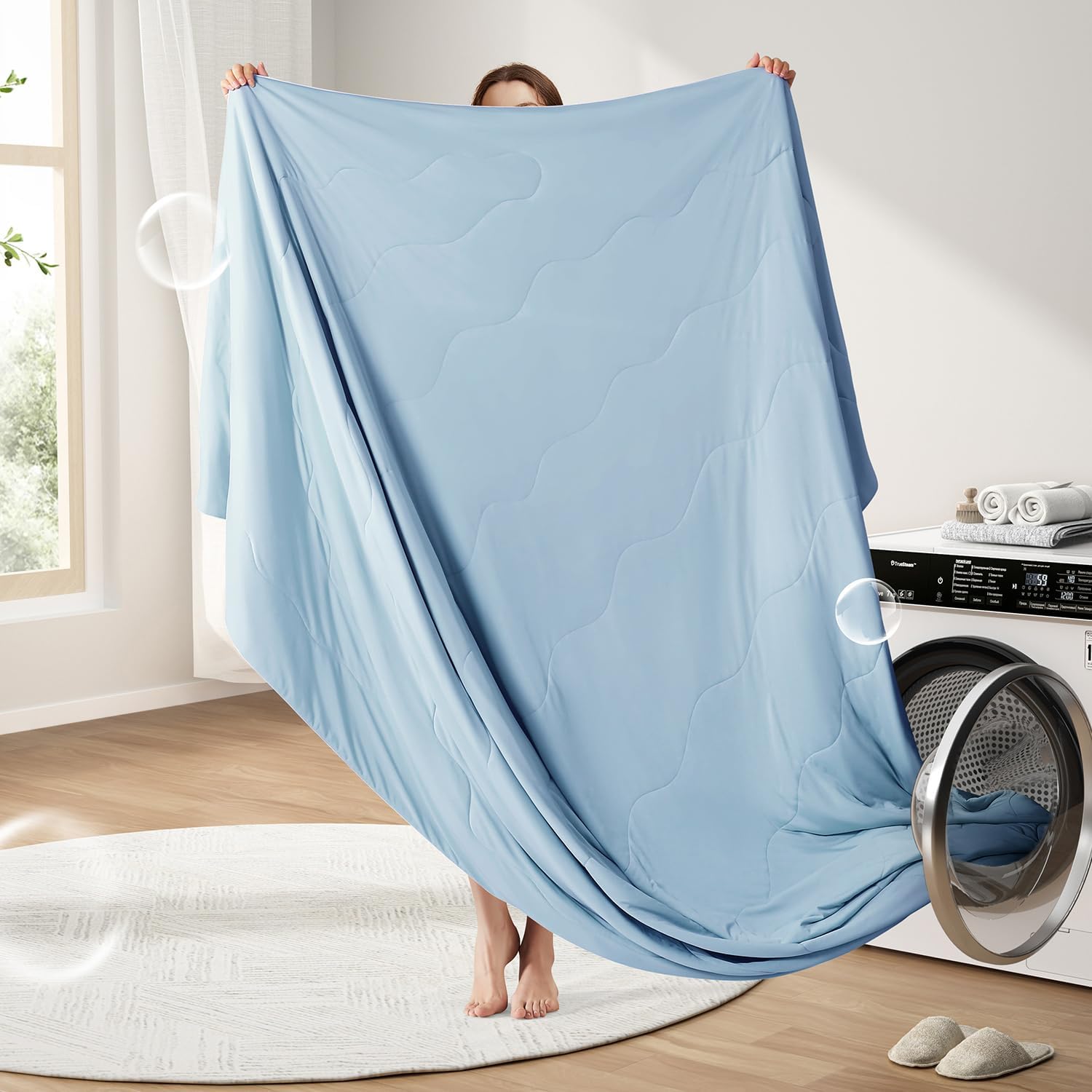 CoziCool Comforter: Instant Cooling for Hot Sleepers