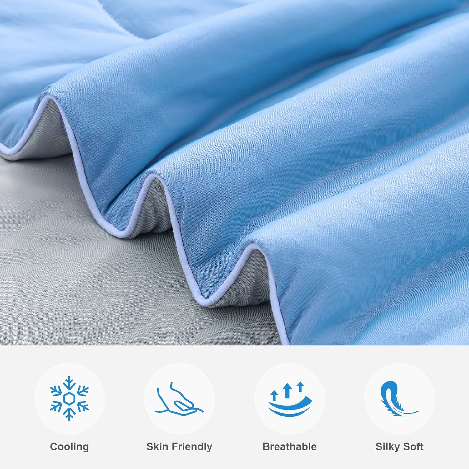 CoziCool Comforter: Instant Cooling for Hot Sleepers